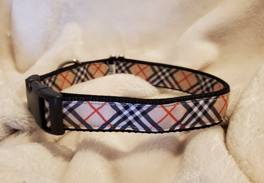 1" "The Designer Dupe" Dog Collar